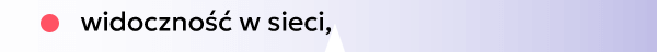 widoczność w sieci,