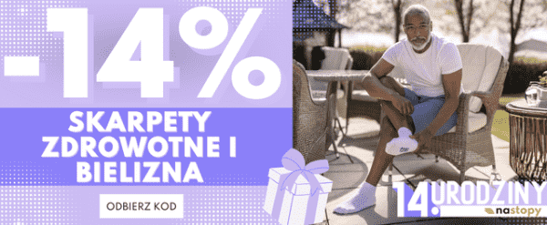 Kod - 14% na skarpety i bieliznę