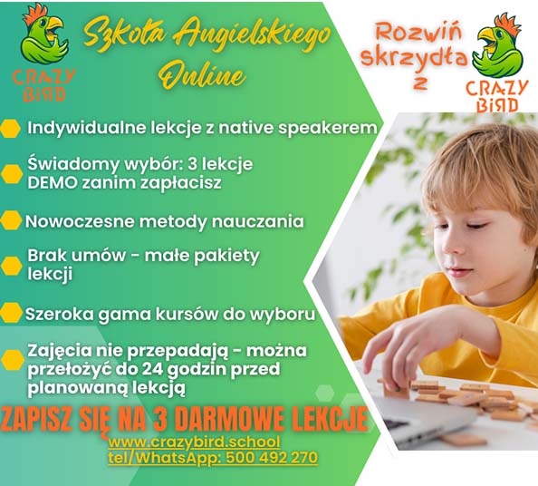 CrazyBird - Nauka angielskiego