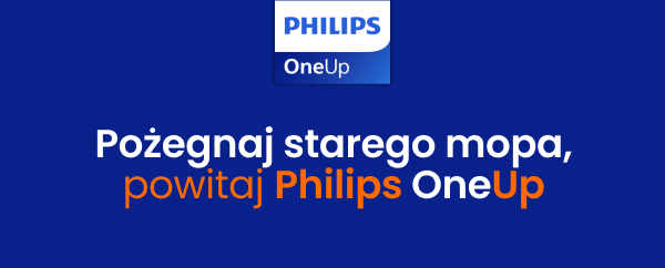 Pożegnaj starego mopa, powitaj Philips OneUp.