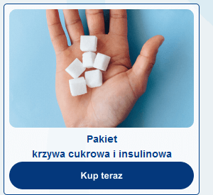 Pakiet krzywa cukrowa i insulinowa Kup teraz