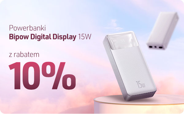 Powerbanki Bipow Digital Display 15W z rabatem -10%