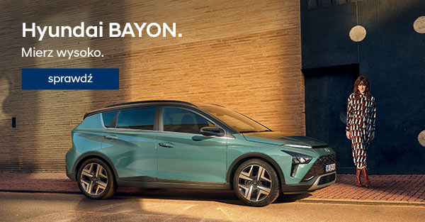 Hyundai BAYON. Mierz wysoko. Sprawdź.
