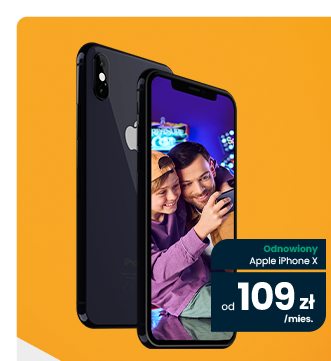 Odnowiony Apple iPhone X od 109zł/mies.
