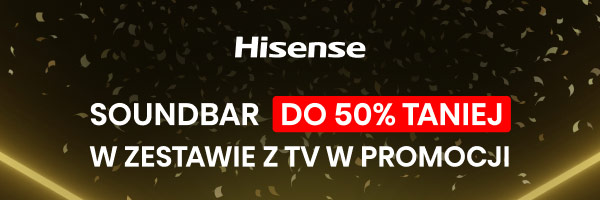 SOUNDBAR DO 50% TANIEJ