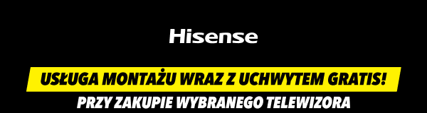 USŁUGA MONTAŻU WRAZ Z UCHWYTEM GRATIS!