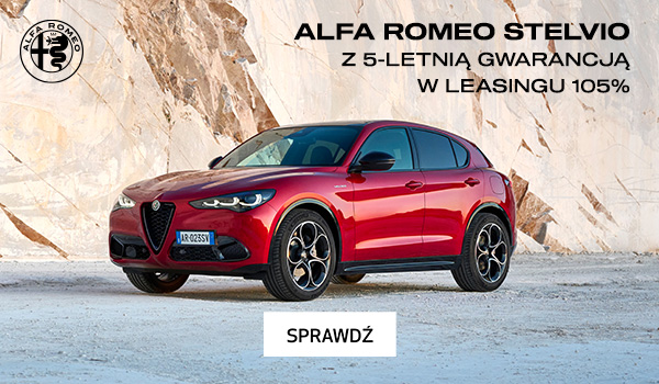 NOWA ALFA ROMEO STELVIO FCA LEASING % LAT GWARANCJI