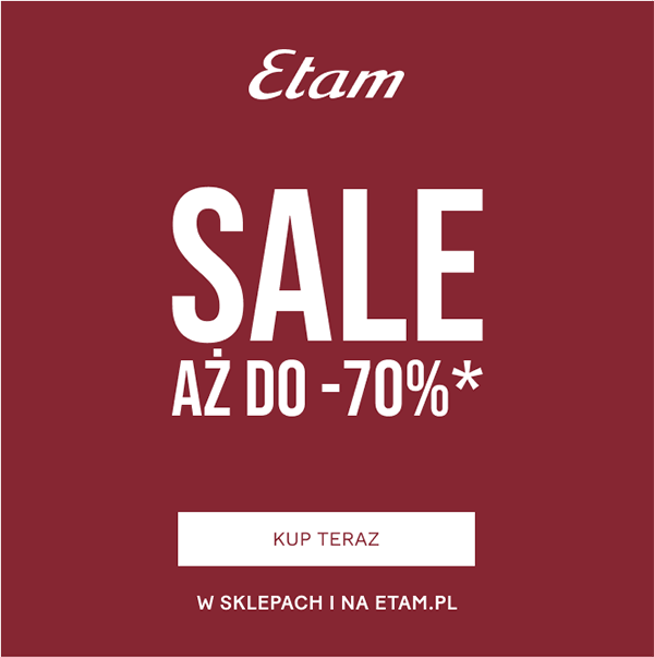Sale aż do -70%