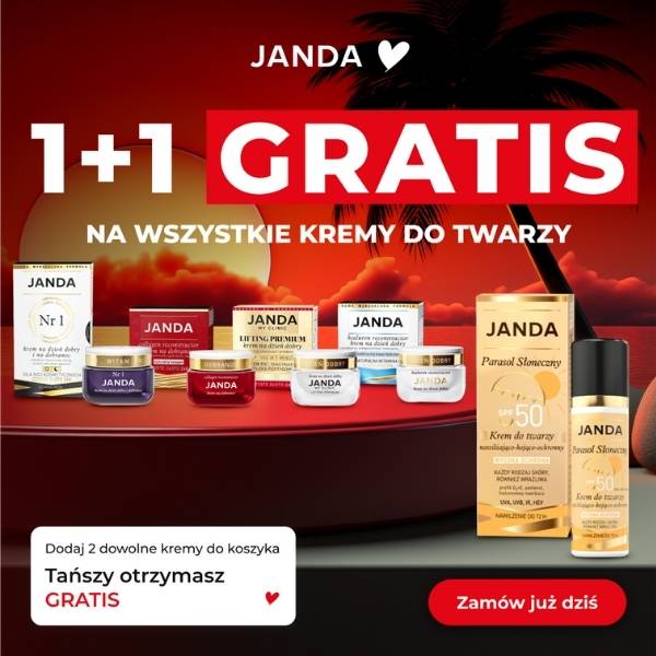 1+1 GRATIS na wszystkie kremy